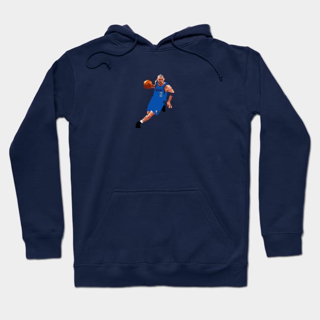 Jason Kidd Pixel Dribble Hoodie by qiangdade